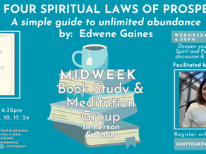 New Book Study: Four Spiritual Laws of Prosperity