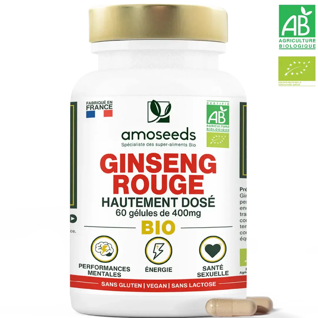 Ginseng Rouge Bio, Hautement Dosé