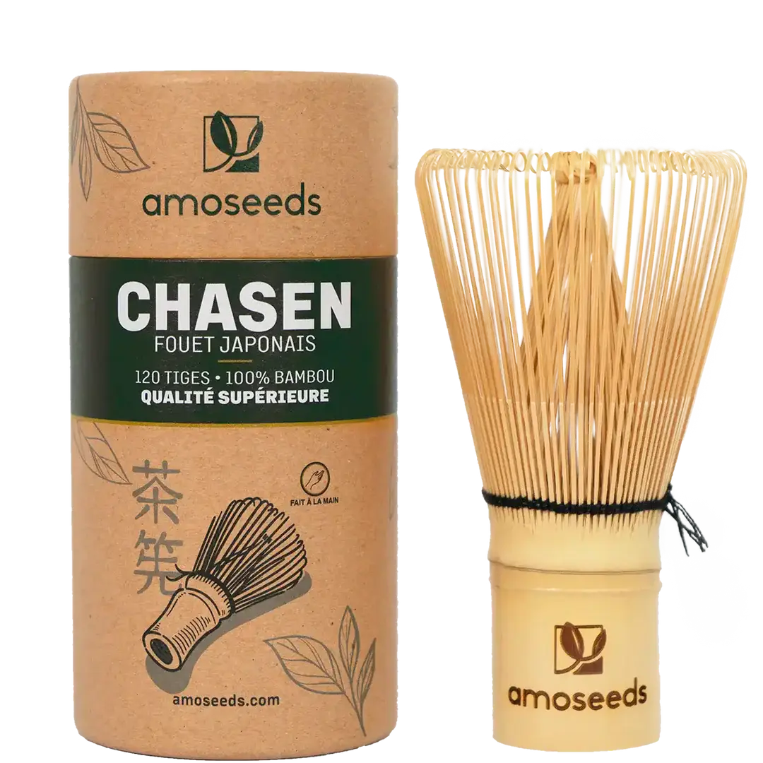 Fouet à Matcha en Bambou | Chasen 120 tiges Prix habituel