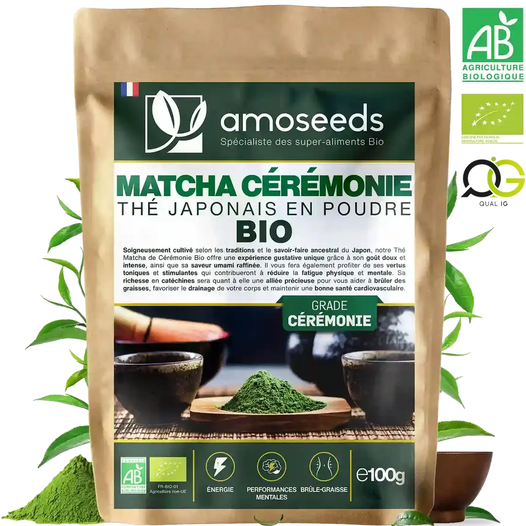 Thé Matcha Cérémonie Bio 100G