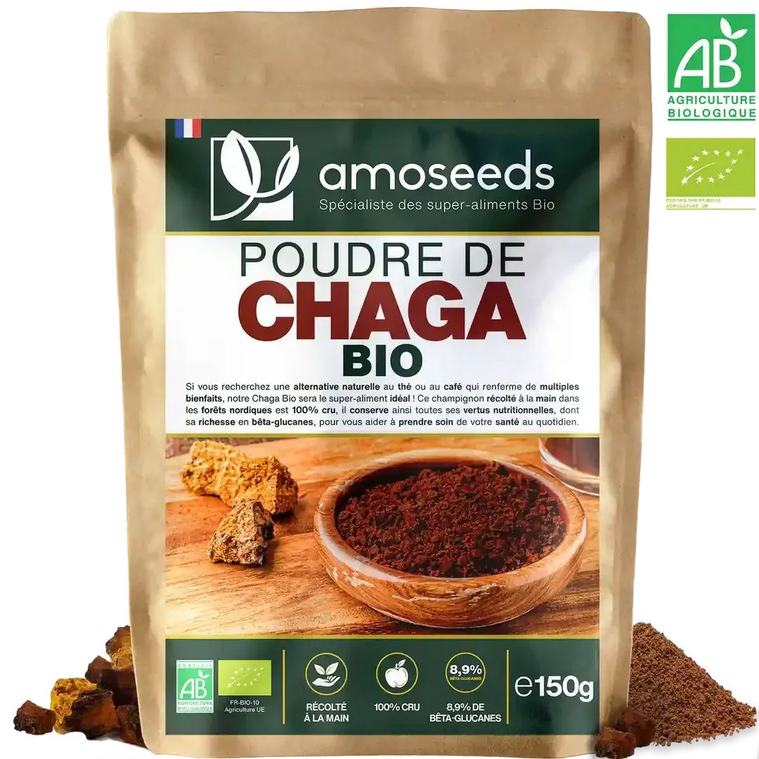Poudre de Chaga Bio 150g Prix habituel