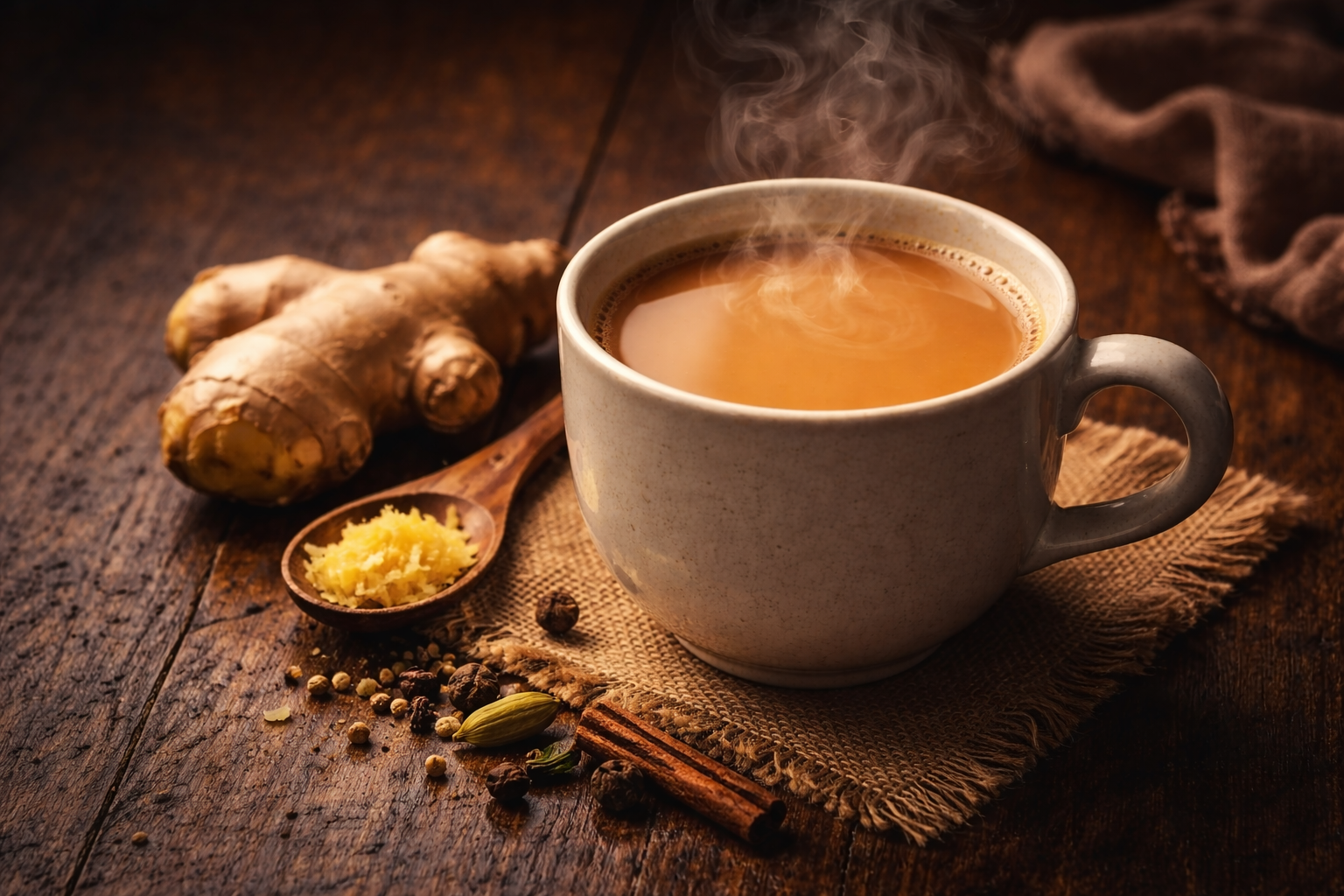 ジンジャーチャイ完成写真