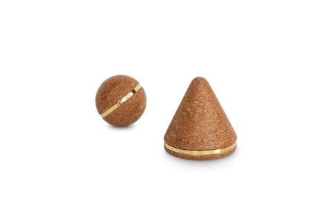 Free Flow Kit Kugel und Kegel aus Walnuss