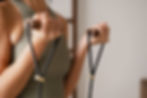 Trainingsdetail Expander Double mit Walnuss Griffen