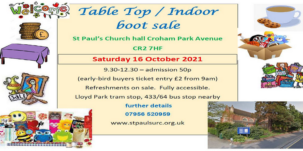 Table Top sale