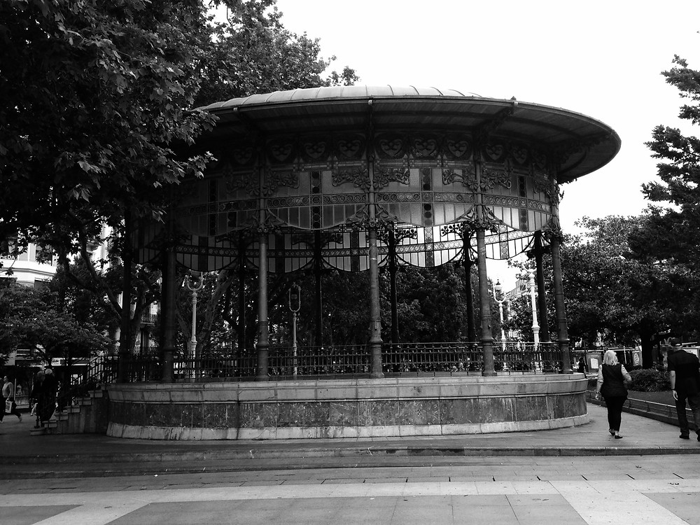 quiosco del Boulevard de San Sebastián