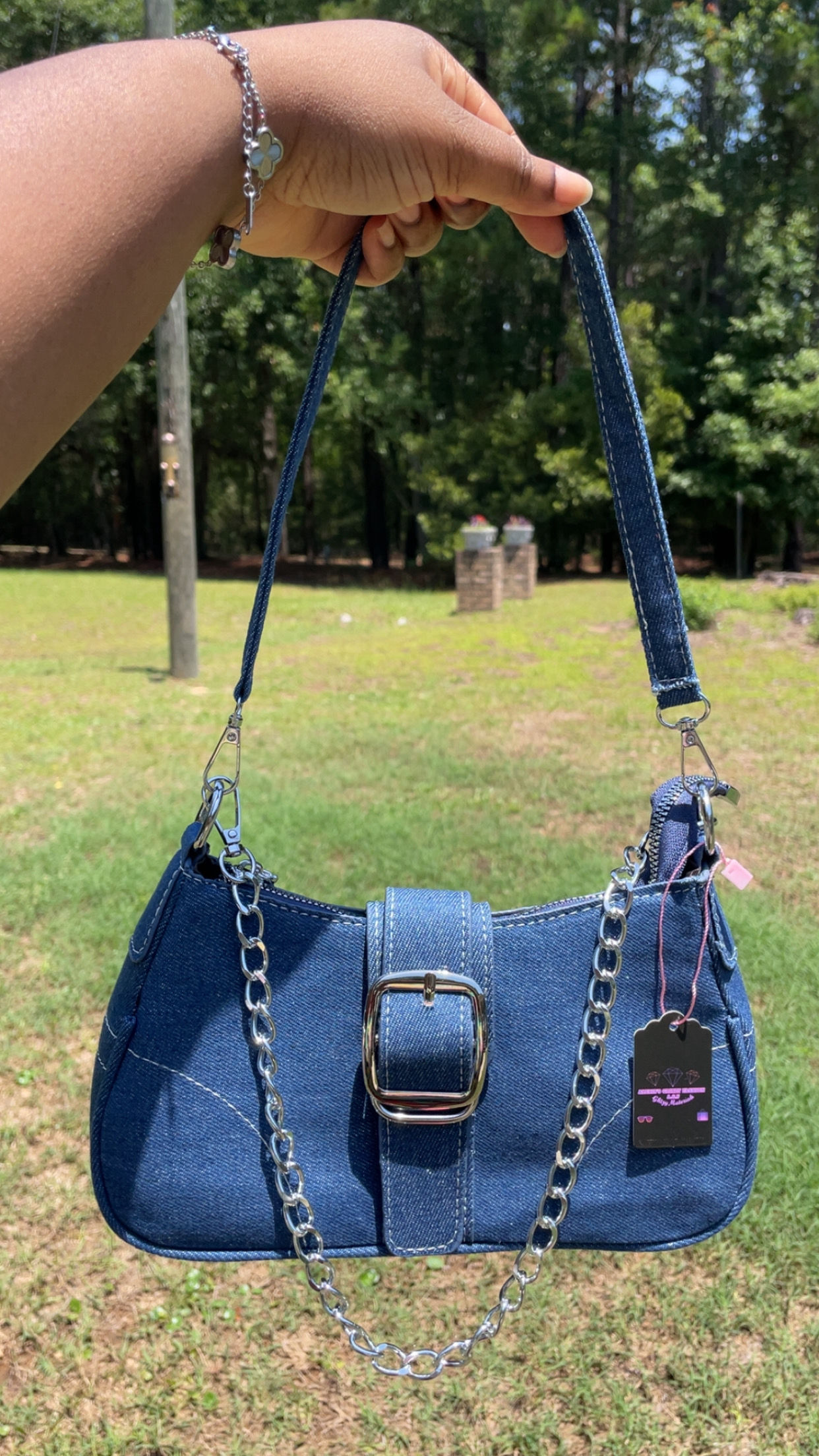 Jeans handbag