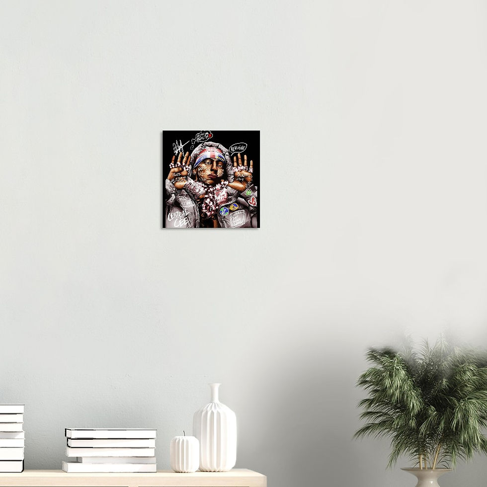Miniaturbild: Central Cee Lyrical Premium Semi-Glossy Paper Poster