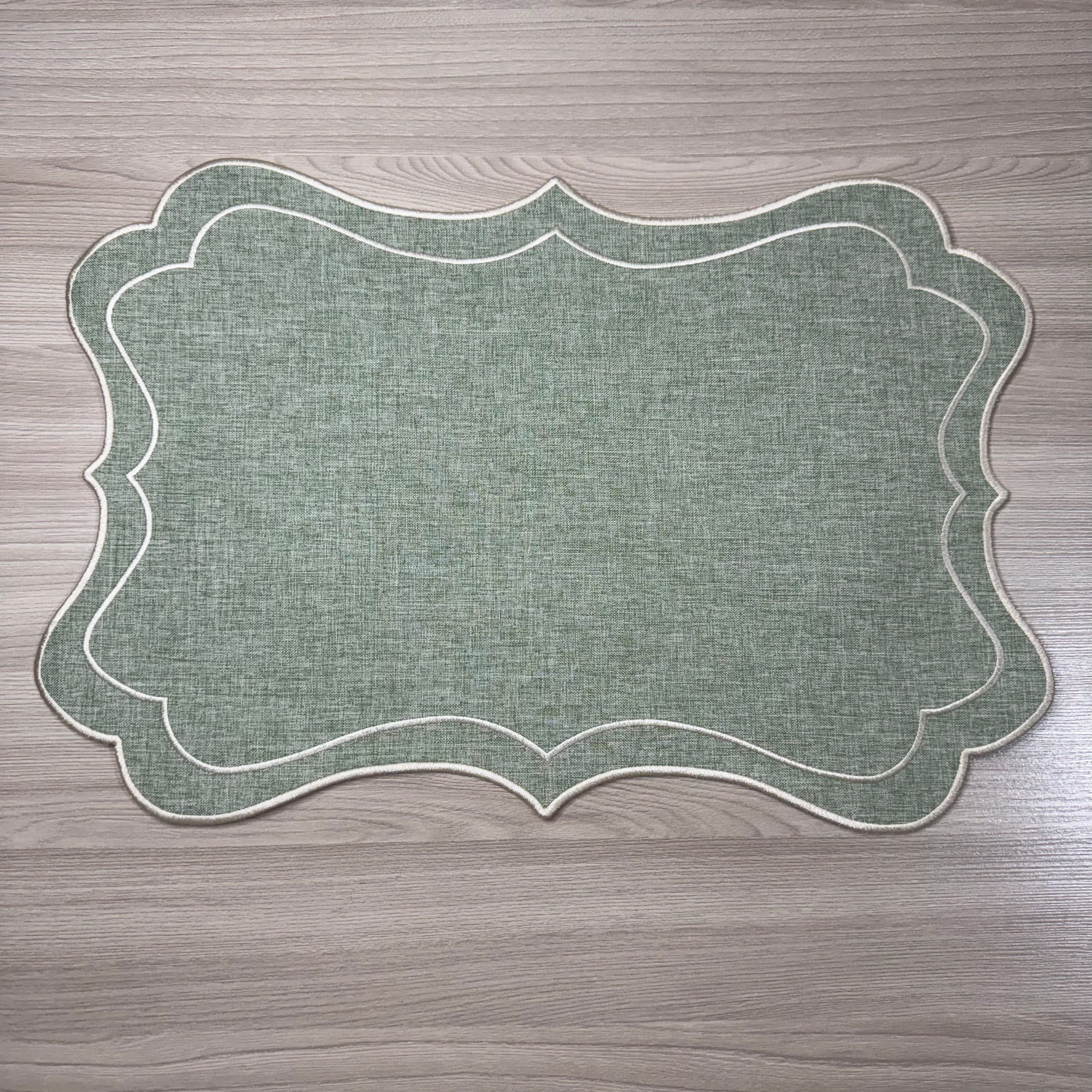 Lugar americano verde