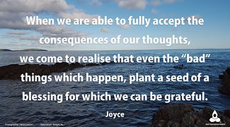 Quote and photo by Thought Expert Joyce Lewis (Louison) |New Thought Movement UK