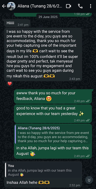 Feedback-Review-Ulala Photo-Putrajaya Muar Wedding Photographer-Pre Wedding-1.jpg