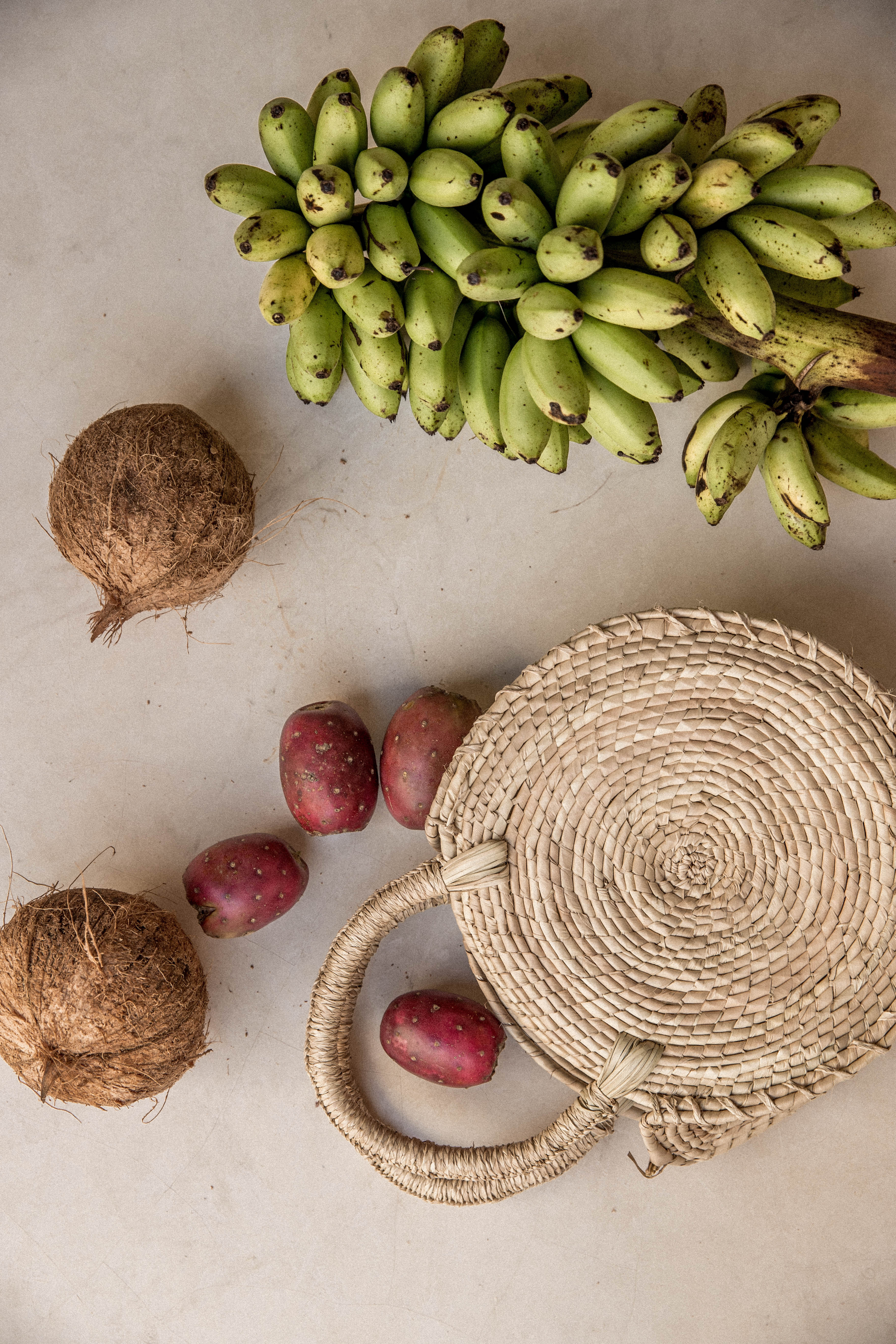 Hand-Weaved Mini Palm Bag