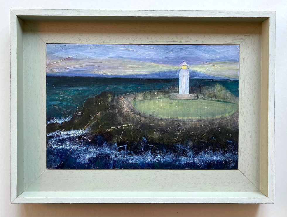 Godrevy Lighthouse, Cornwall, UK