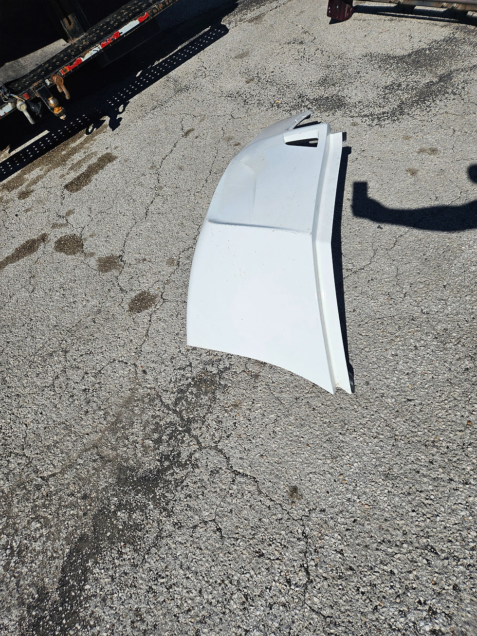 Thumbnail: Left Inner/Outer Bumper Set w/ Fog Hole for Freightliner Cascadia 2018+