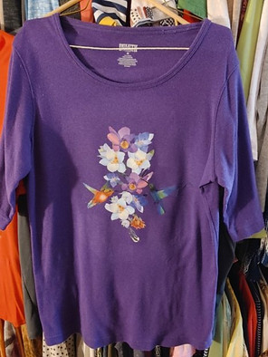 Purple shirt with Humingbirds.jpg