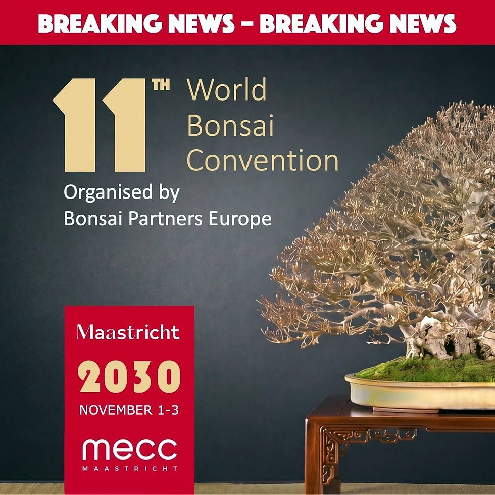 11th World Bonsai Convention 2030