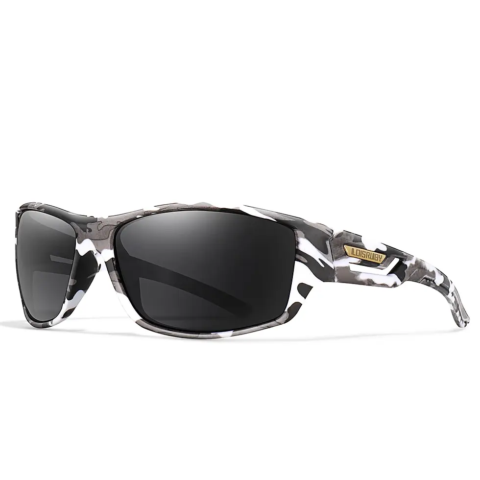 Thumbnail: Luxury Square Vintage Polarized Cycling Sunglasses Men Women Fashion Travel