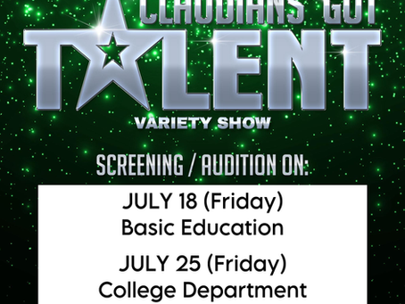 CALL FOR AUDITIONS: Variety Show Performers for TCC’s 75th Foundation Anniversary