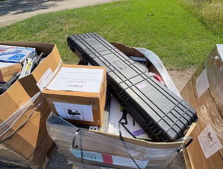 Items in a Liquidation Pallet