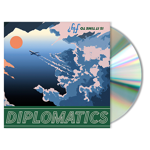 Diplomatics' Is It Time To Fly? mockup