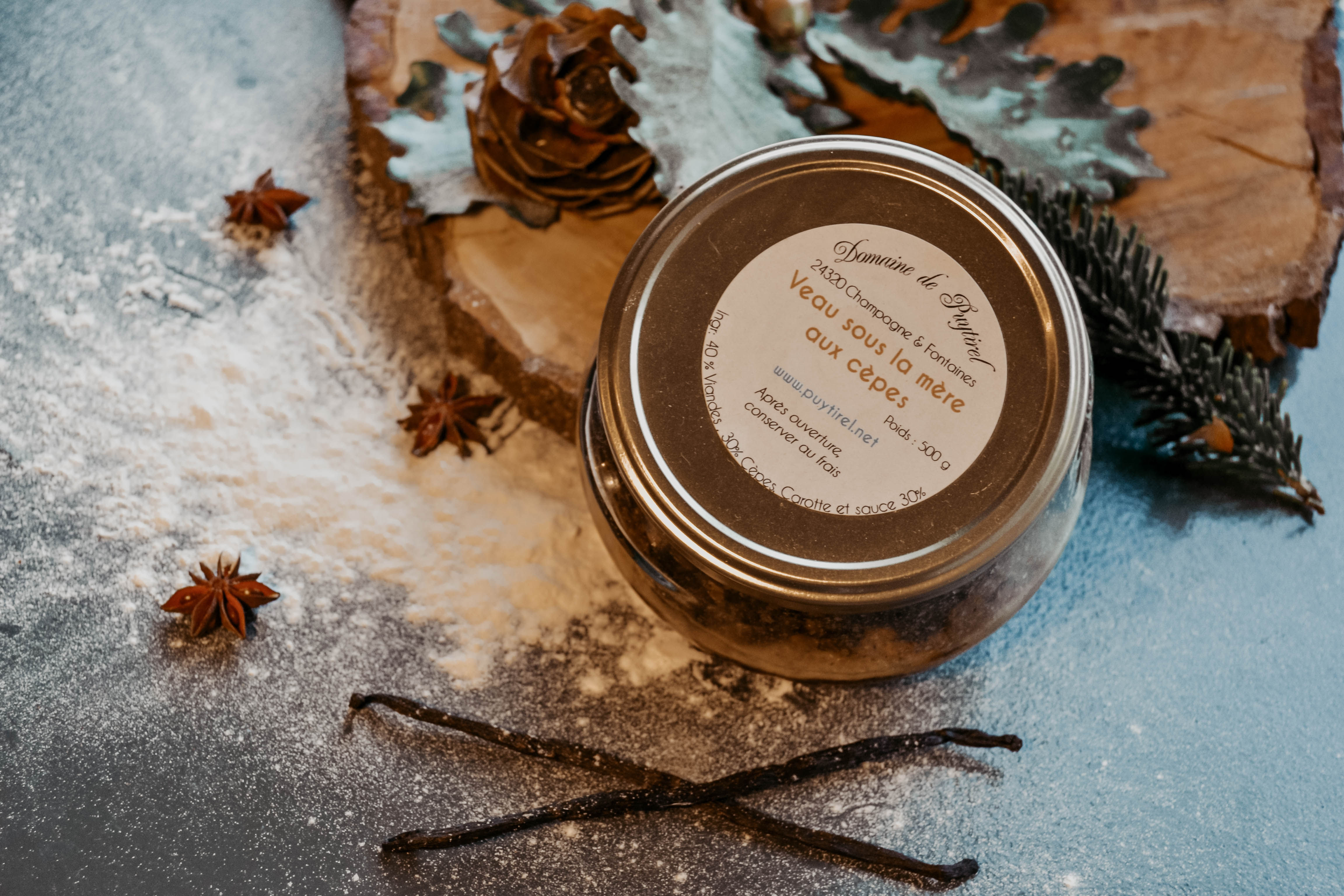 Veau sous la mère aux cèpes