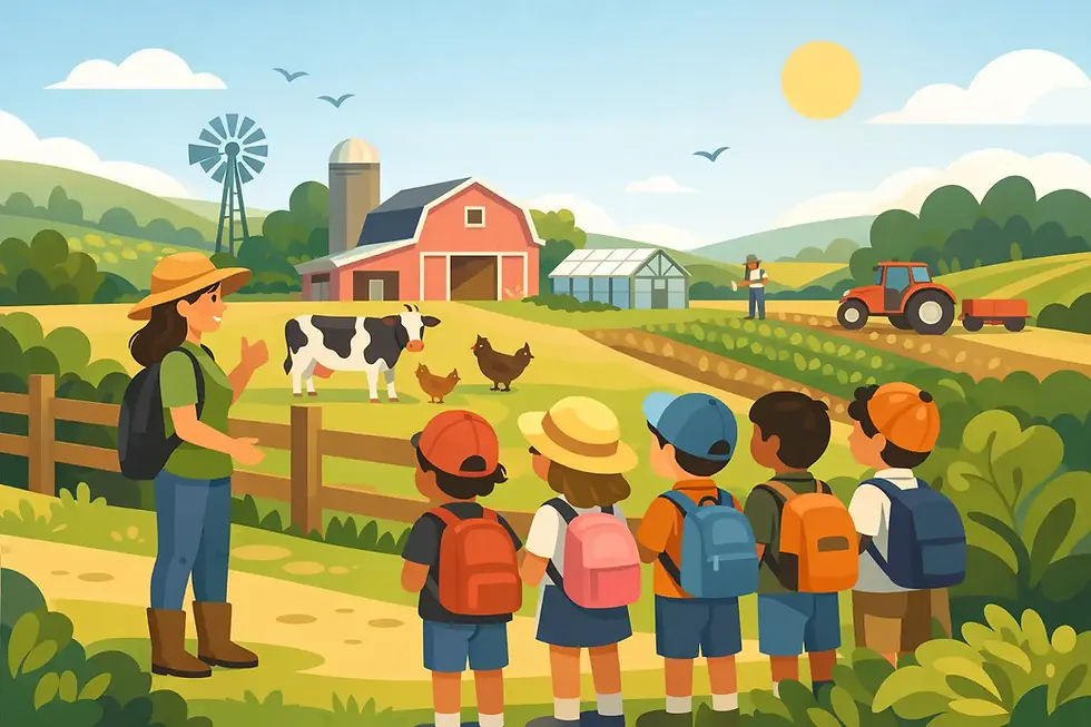 How to Plan a Farm Field Trip Kids Remember