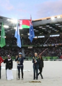 Hanna named Australian Flag Bearer