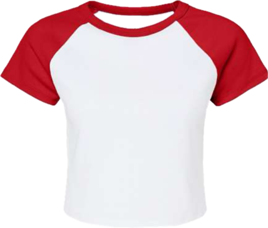 Thumbnail: Puffy Letter College Baby Tee