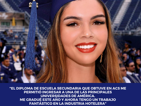 ACS, LA PUERTA A UNA EDUCACIÓN AMERICANA Y UN FUTURO MÁS BRILLANTE