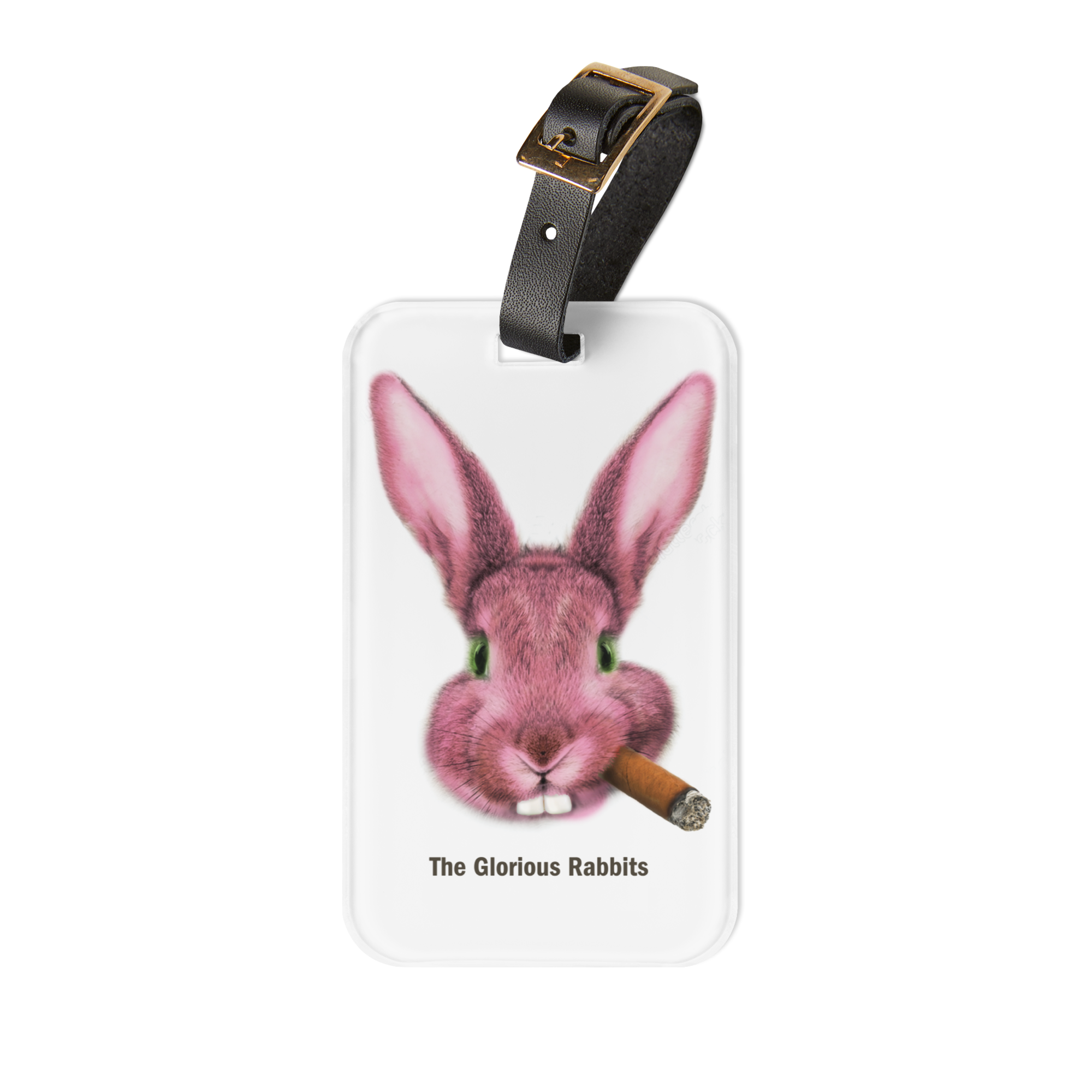 Rabbit Head Luggage Tag