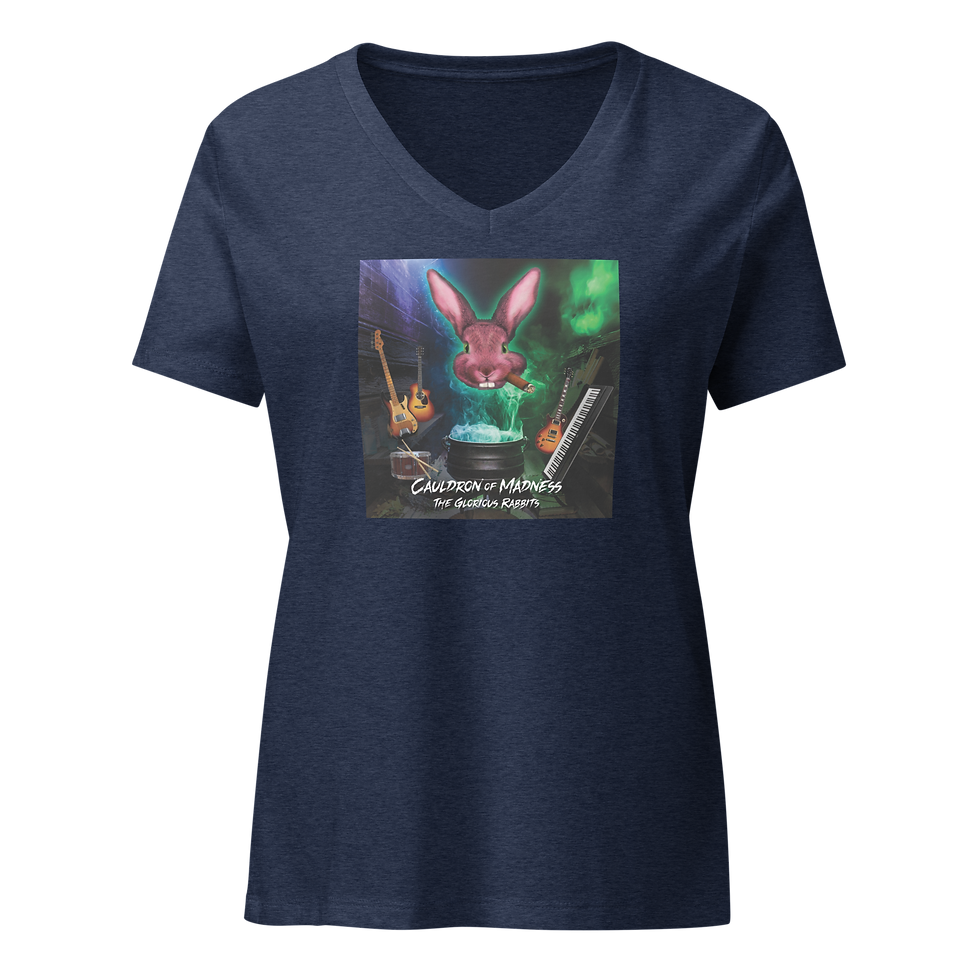 Thumbnail: Cauldron of Madness Women’s Relaxed V-neck Tee