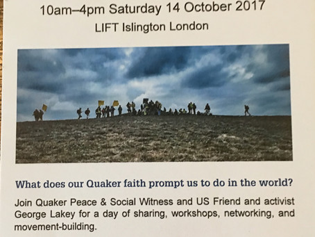 Quaker Event in London...