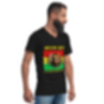 Thumbnail: Unisex Short Sleeve V-Neck T-Shirt