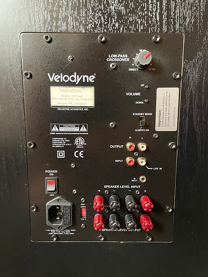 Velodyne subwoofer