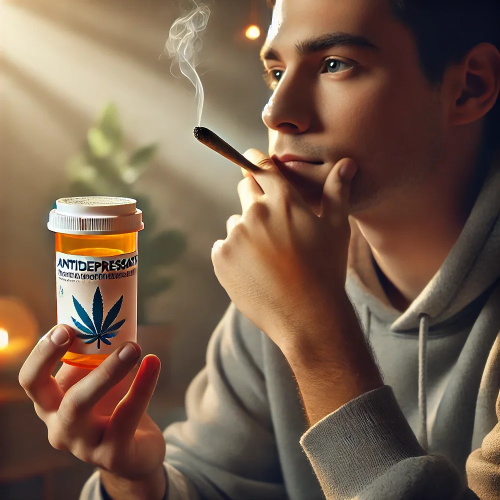Does Smoking Weed Impact the Effectiveness of Antidepressants?