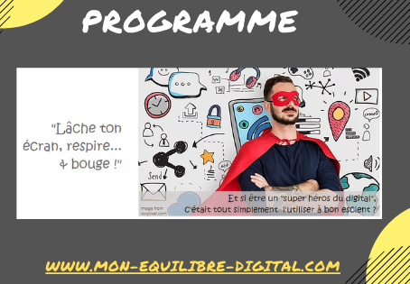 [PROGRAMME] Mon  équilibre digital, en partenariat avec Forme et Futur