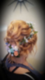 bridal hair