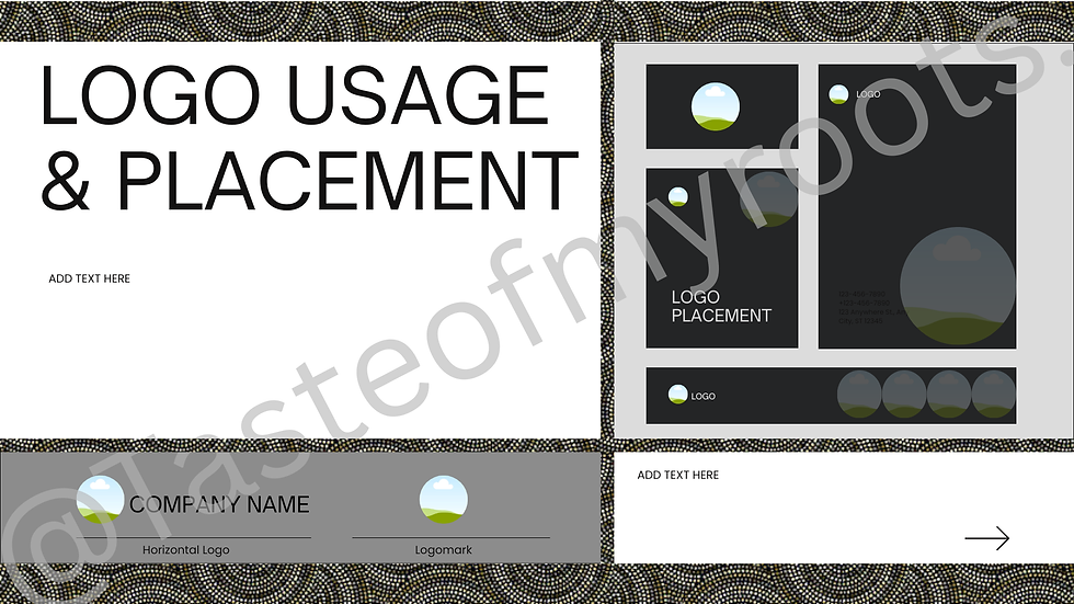 Thumbnail: Usage Placement Page