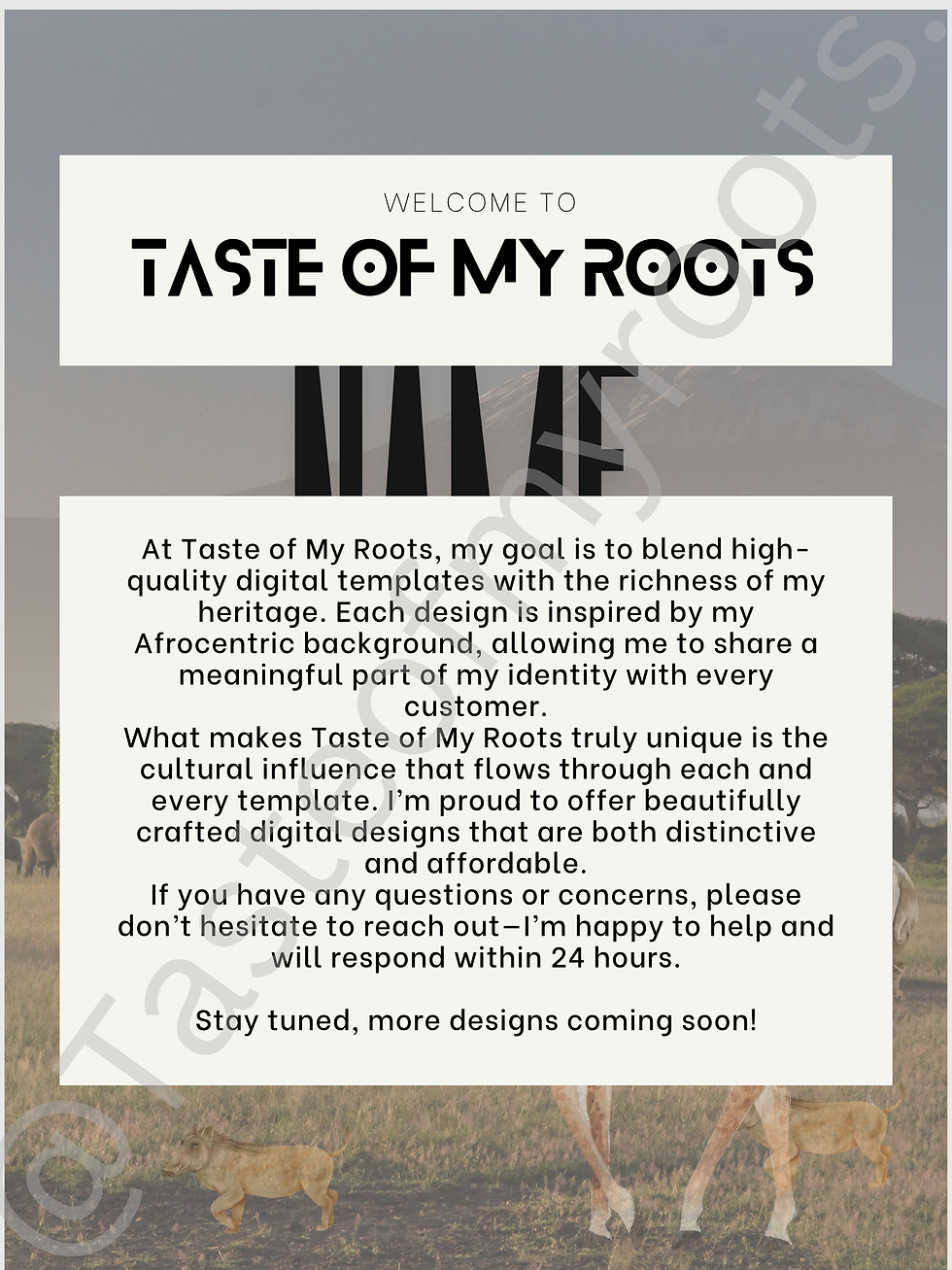 Miniatura: Welcome To Taste Of My Roots!