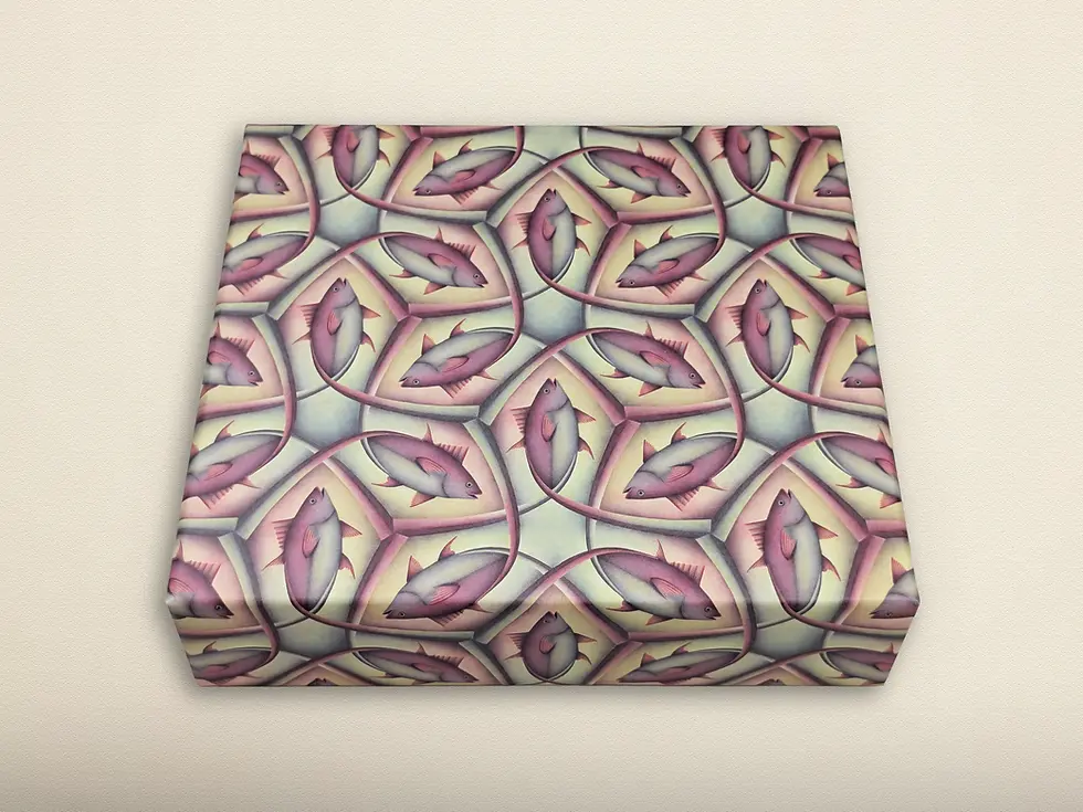 Thumbnail: The Tuned Tunas Wrapping Paper