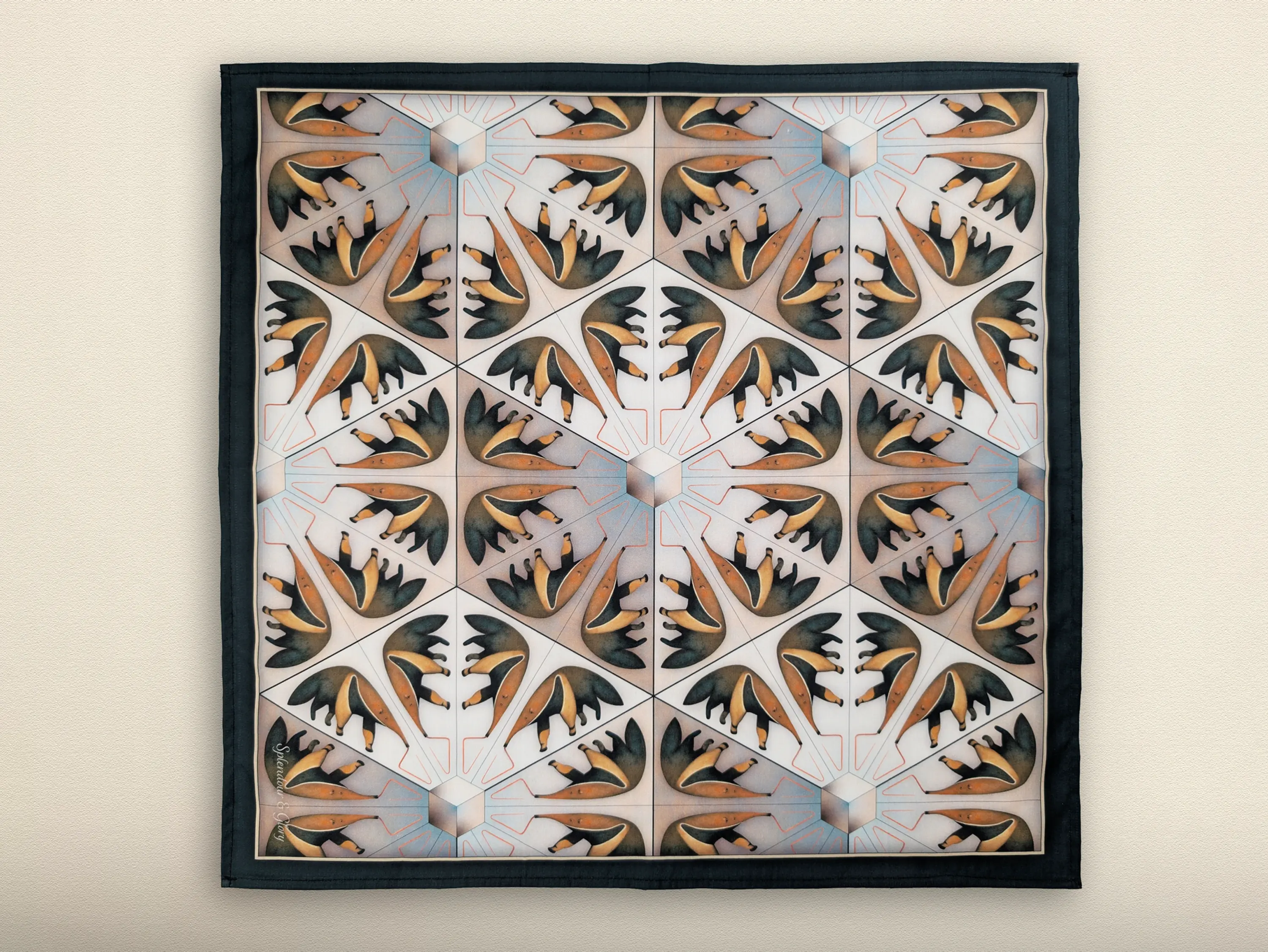 The Pythagorean Anteater Bandana Scarf