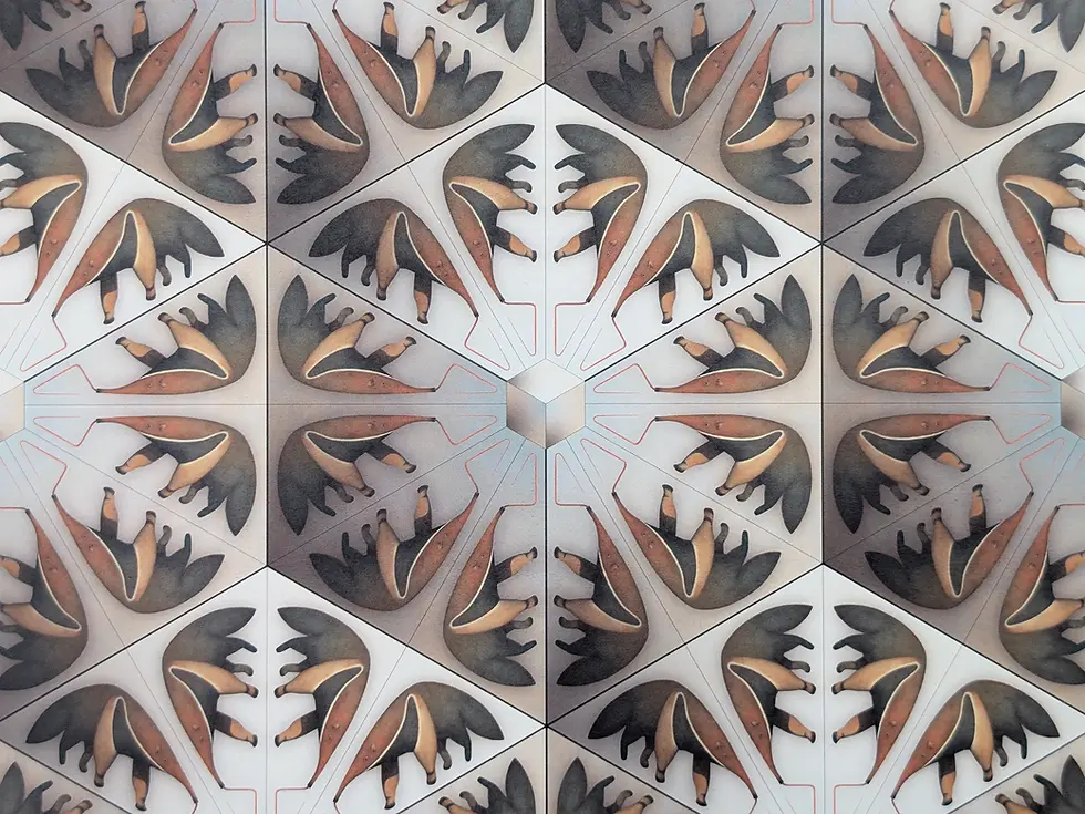 Thumbnail: The Pythagorean Anteater Wrapping Paper