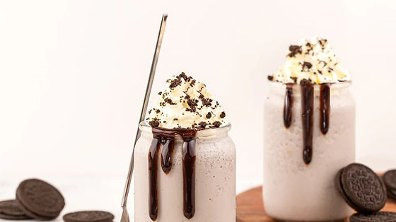 Cookie & cream frappe