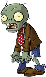 Zombie en dessin qui marche