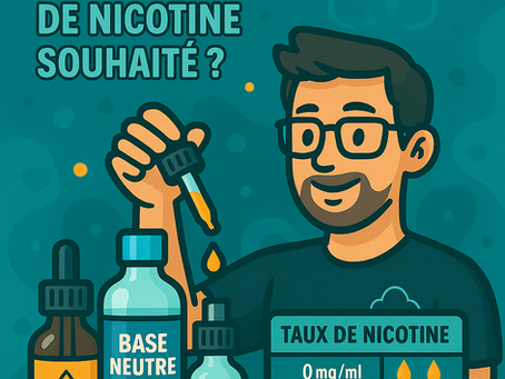 🧪 Comment bien doser son e-liquide DIY selon son taux de nicotine souhaité ?