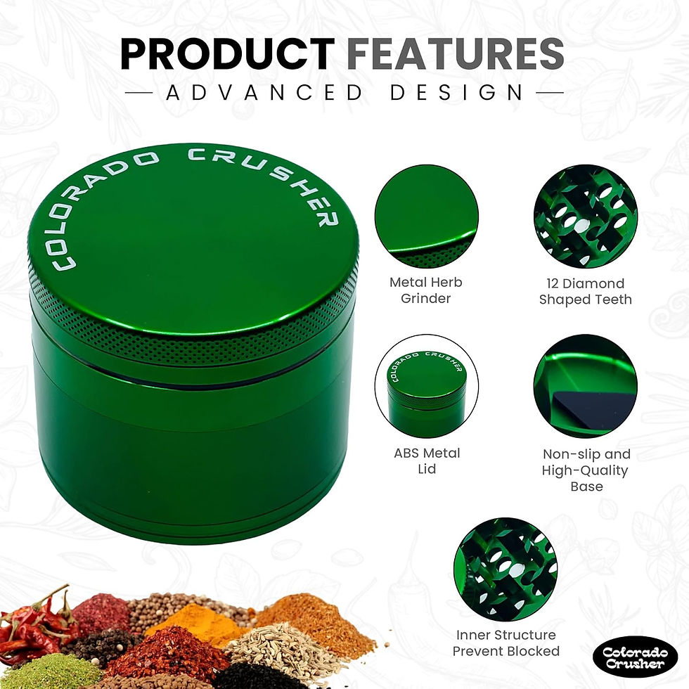 Miniatura: 057PH	COLORADO CRUSHER GRINDER 56MM 4PT XTRA-STORAGE