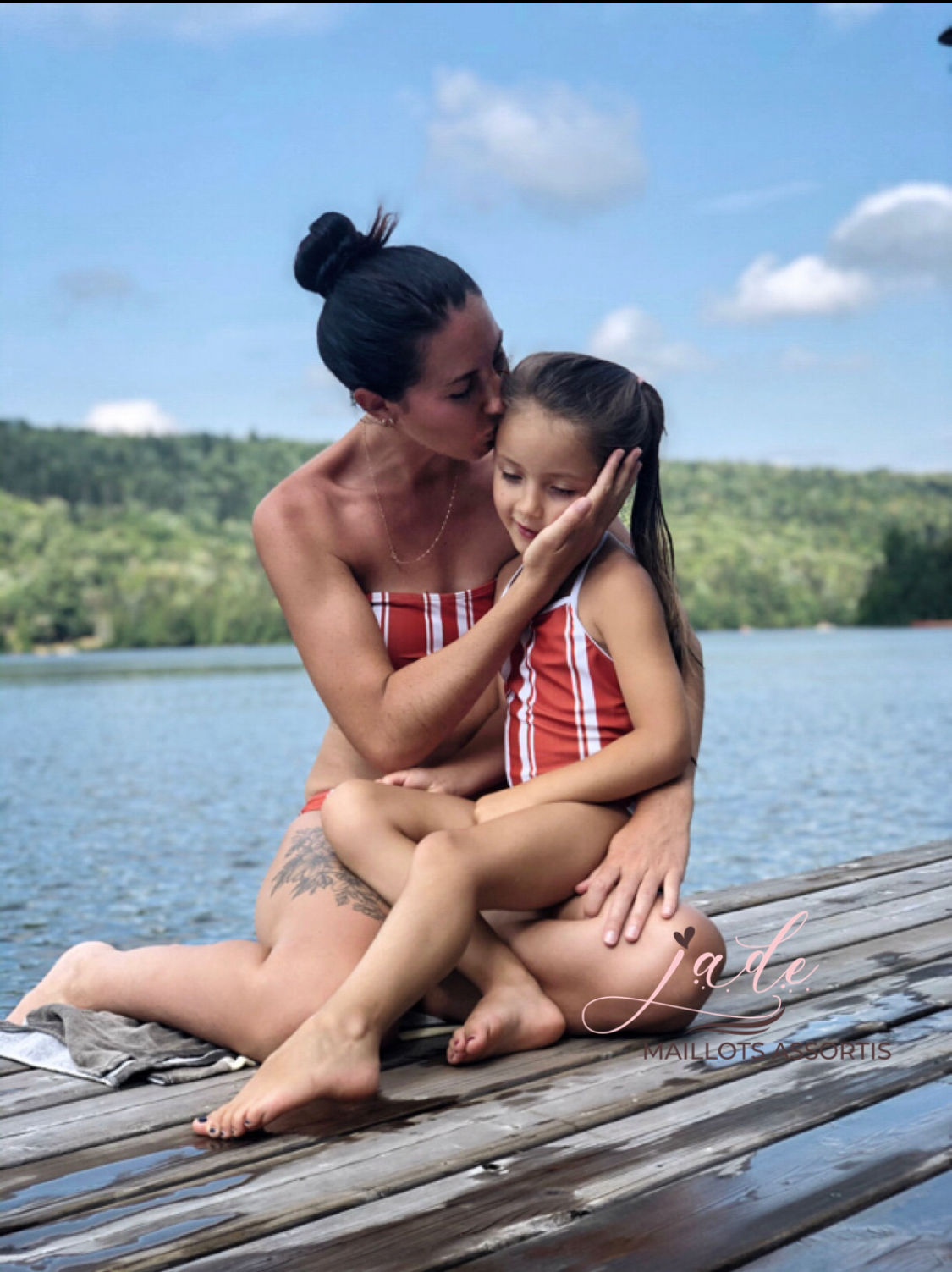 Naranja - Bandeau - Femme - Maillot assorti