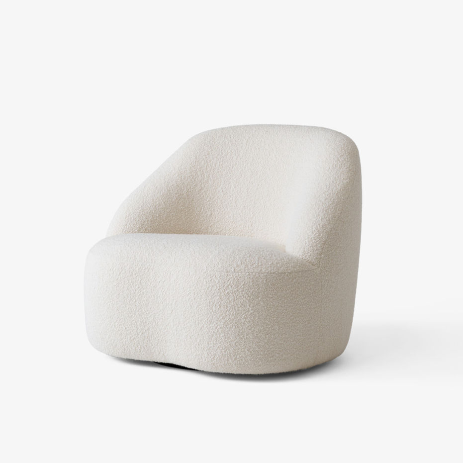 Fauteuil lounge Marga au design confortable et chaleureux