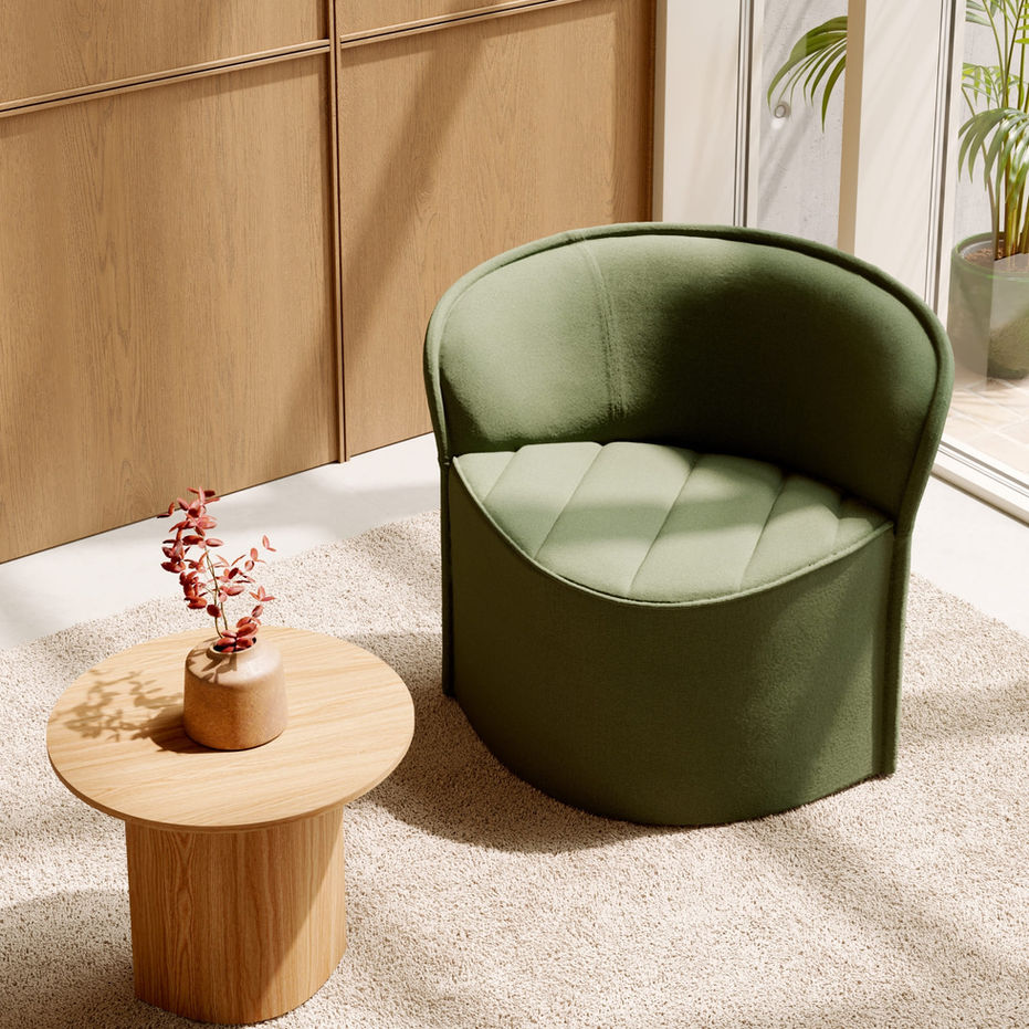 Fauteuil Lounge Ostoa Akaba en bois courbé avec mousse ergonomique et finitions personnalisables. Idéal pour espaces lounge e