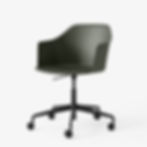 Chaise compacte Rely HW53-HW54 pour usage professionnel prolongé